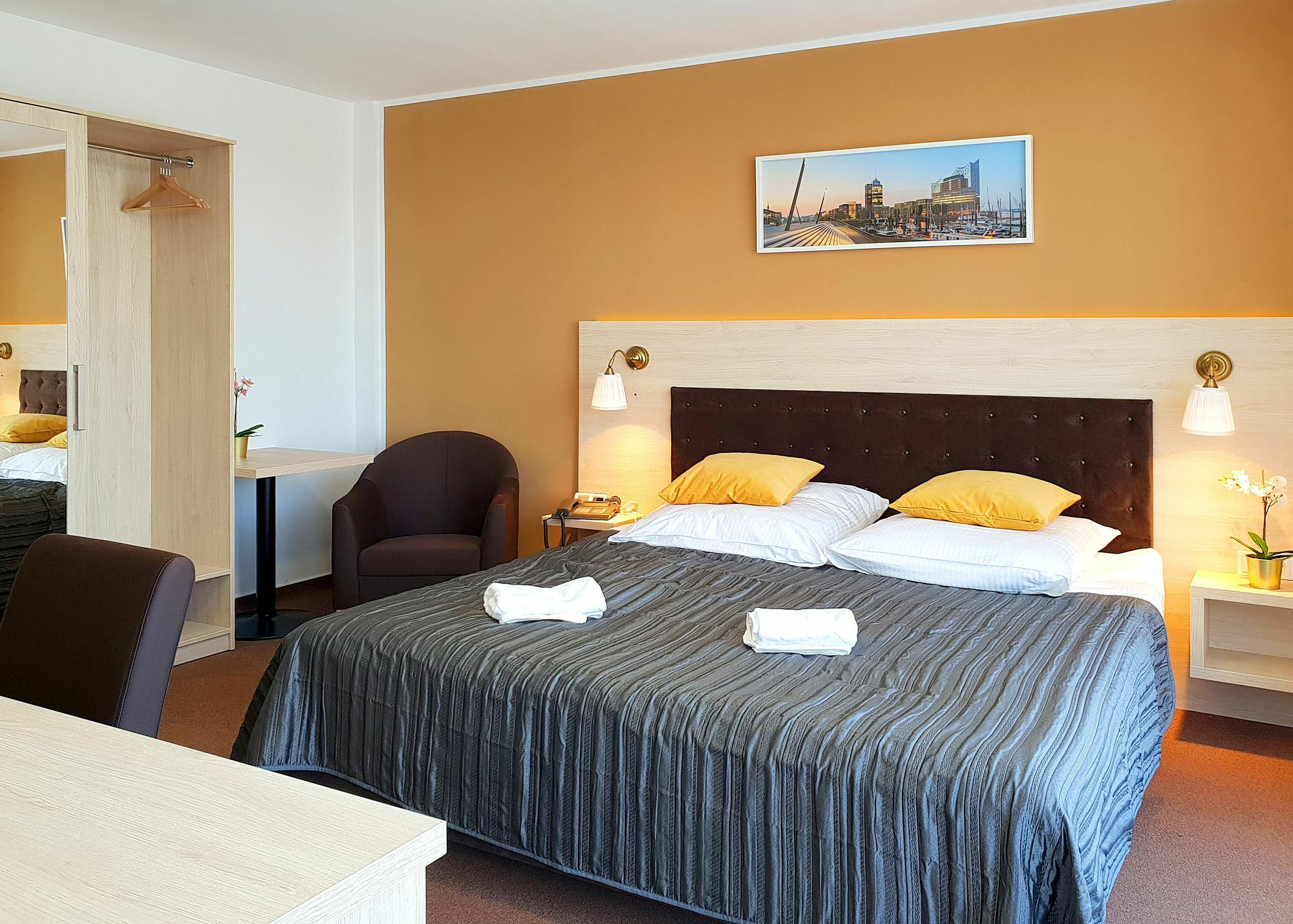 Hotel Denbu Hamburg Exterior foto